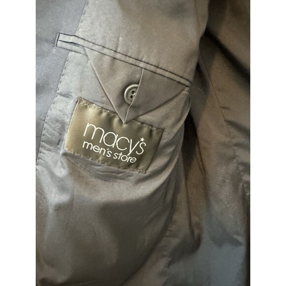 Ralph Lauren Blazer Navy Gold Plate Crest Buttons 100% Wool Sport Coat Men’s 44R - Picture 2 of 11